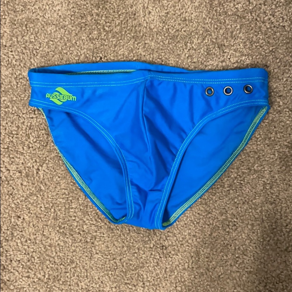 AussieBum Blue Swim Brief
